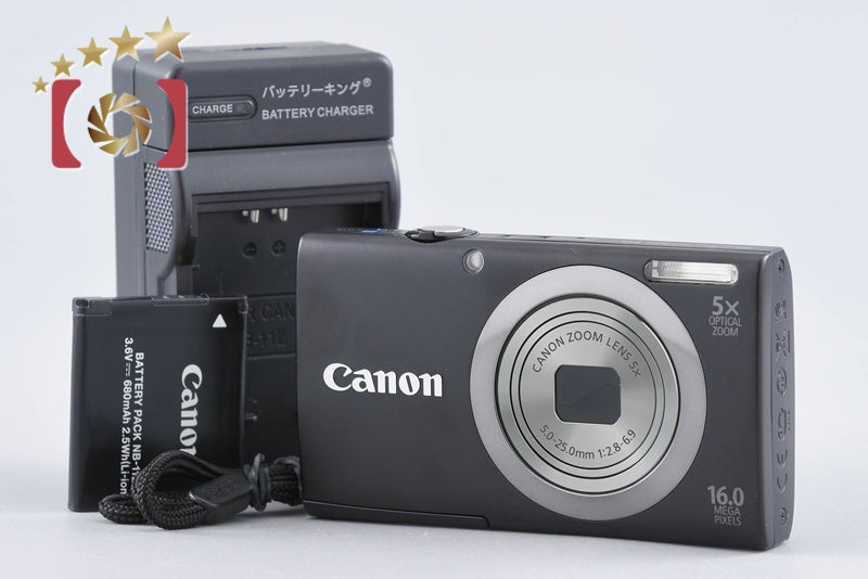 Canon PowerShot A2300 Black 16.0 MP Digital Camera