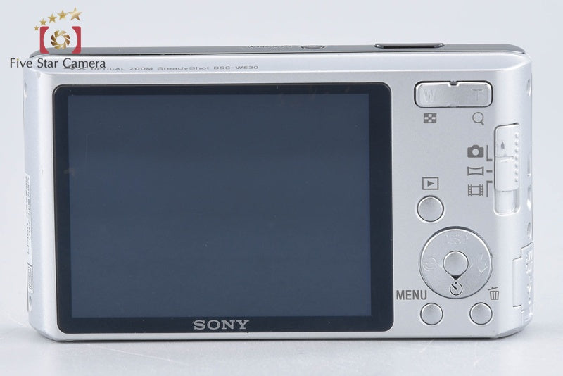 SONY Cyber-shot DSC-W530 Silver 14.1 MP Digital Camera [Japanese Language Only]