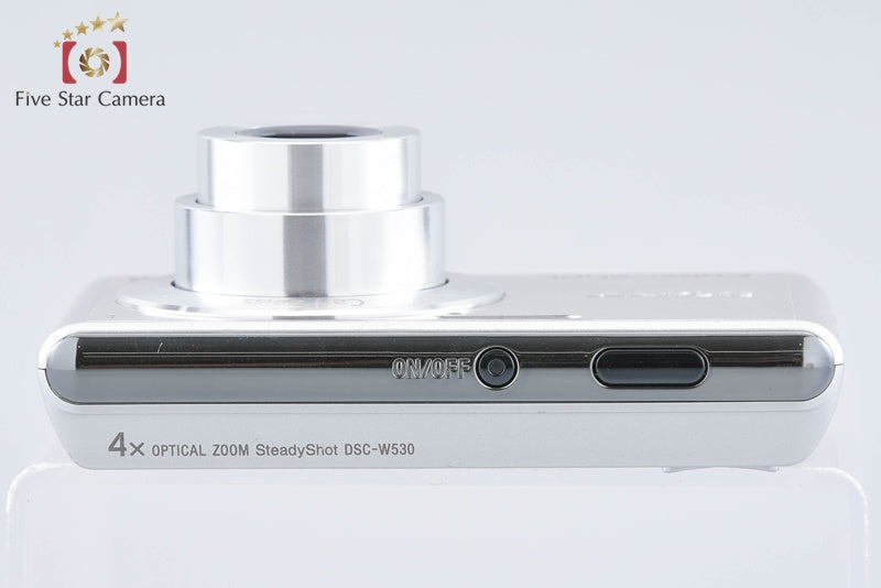 SONY Cyber-shot DSC-W530 Silver 14.1 MP Digital Camera [Japanese Language Only]