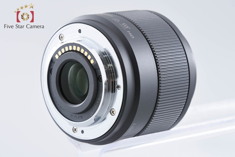 Panasonic LUMIX G 25mm f/1.7 ASPH. H-H025 Black