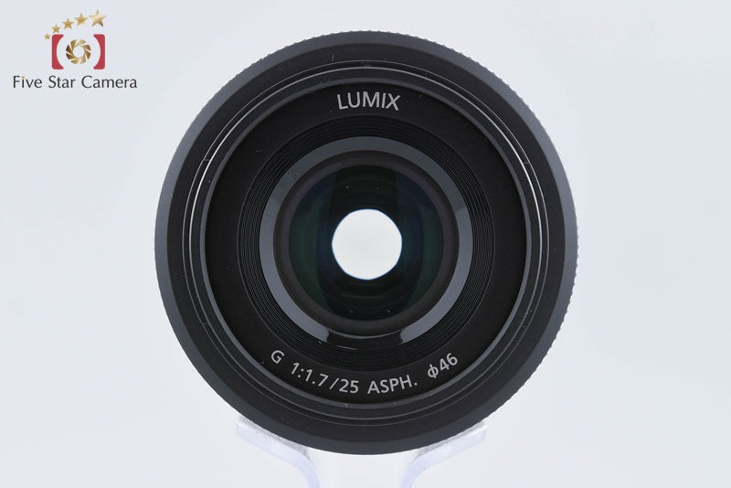 Panasonic LUMIX G 25mm f/1.7 ASPH. H-H025 Black
