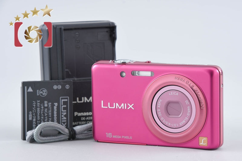 Panasonic LUMIX DMC-FH7 Pink 16.1 MP Digital Camera [Japanese Language Only]