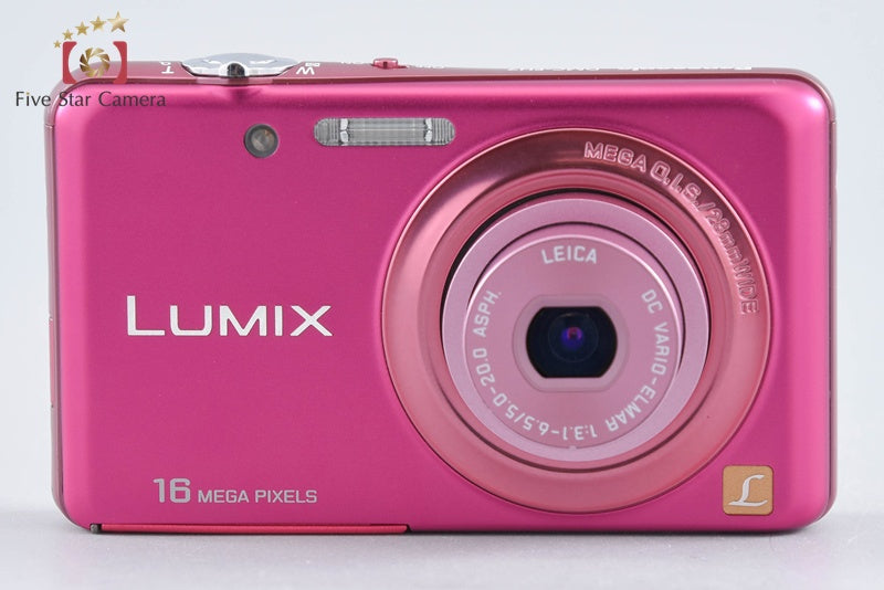 Panasonic LUMIX DMC-FH7 Pink 16.1 MP Digital Camera [Japanese Language Only]