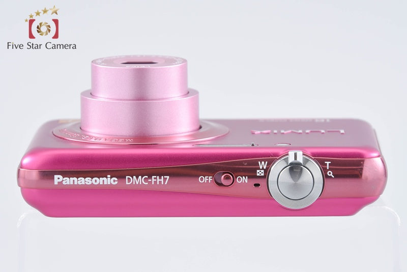 Panasonic LUMIX DMC-FH7 Pink 16.1 MP Digital Camera [Japanese Language Only]