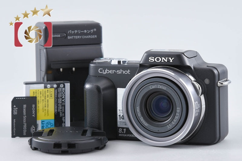 Sony Cyber-shot DSC-H3 Black 8.1 MP Digital Camera [Japanese Language Only]