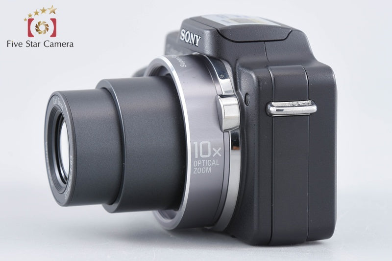 Sony Cyber-shot DSC-H3 Black 8.1 MP Digital Camera [Japanese Language Only]