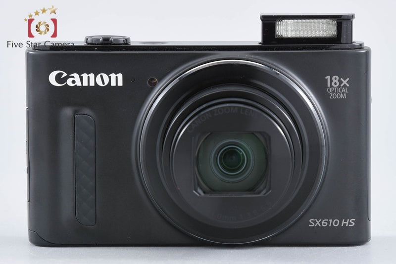 Canon PowerShot SX610 HS Black 20.2 MP Digital Camera
