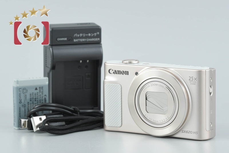 Canon PowerShot SX620 HS White 20.2 MP Digital Camera