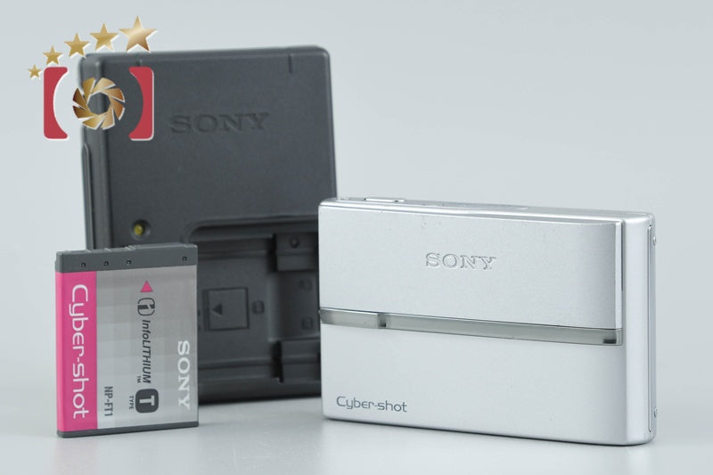 Sony Cyber-Shot DSC-T9 Silver 6.0 MP Digital Camera [Japanese Language Only]