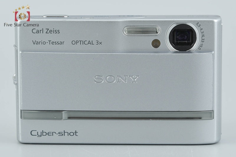 Sony Cyber-Shot DSC-T9 Silver 6.0 MP Digital Camera [Japanese Language Only]