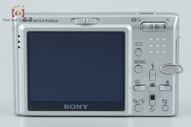 Sony Cyber-Shot DSC-T9 Silver 6.0 MP Digital Camera [Japanese Language Only]