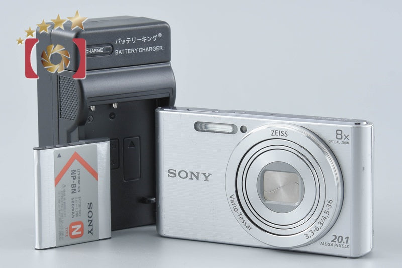 Sony Cyber-Shot DSC-W830 Silver 20.1 MP Digital Camera [Japanese Language Only]