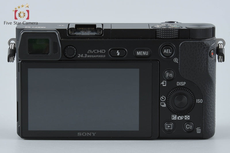 "Count 1,257" Sony α6000 ILCE-6000 Black 24.3 MP 16-50 Lens [Multiple Languages]