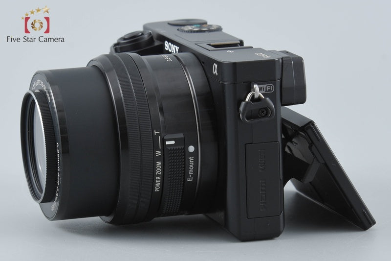 "Count 1,257" Sony α6000 ILCE-6000 Black 24.3 MP 16-50 Lens [Multiple Languages]