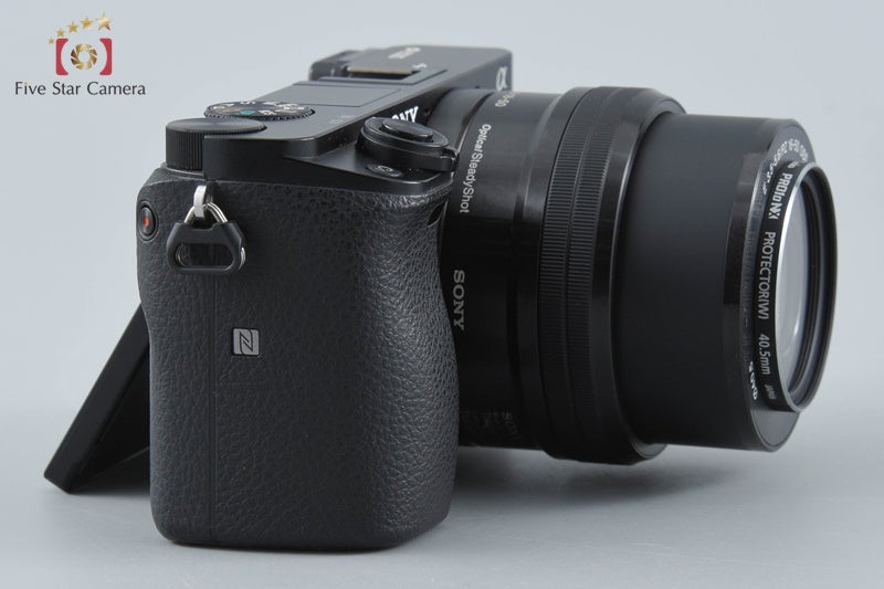 "Count 1,257" Sony α6000 ILCE-6000 Black 24.3 MP 16-50 Lens [Multiple Languages]