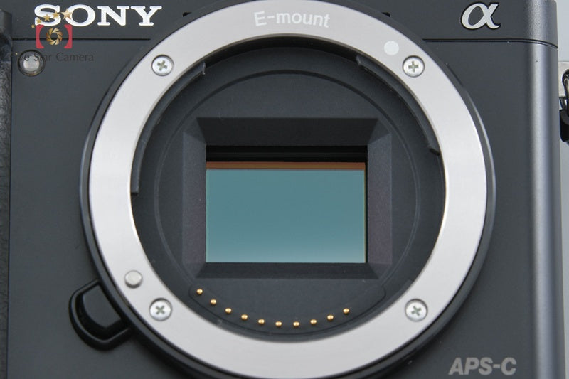"Count 1,257" Sony α6000 ILCE-6000 Black 24.3 MP 16-50 Lens [Multiple Languages]