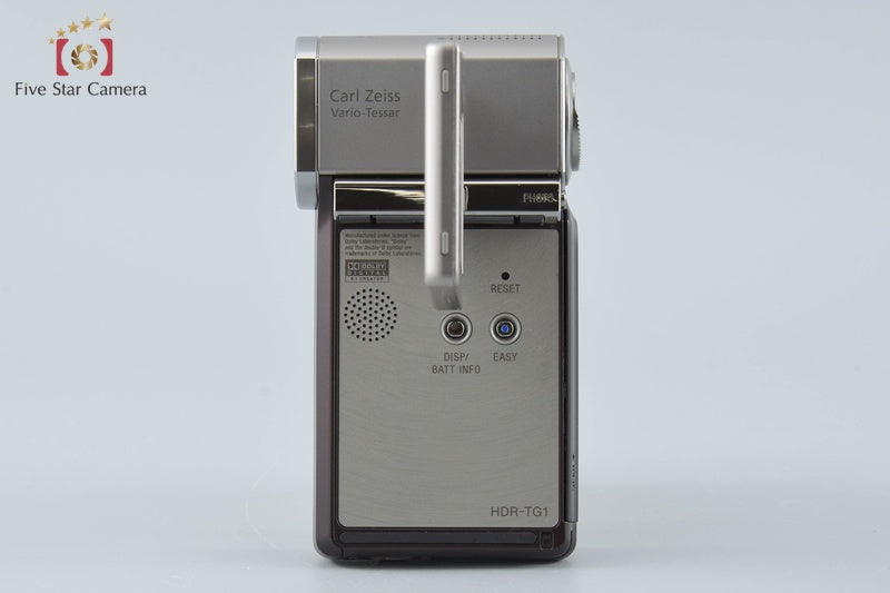 Sony HANDYCAM HDR-TG1 Full Hi-Vision Camcorder w/ Box [Japanese Language Only]
