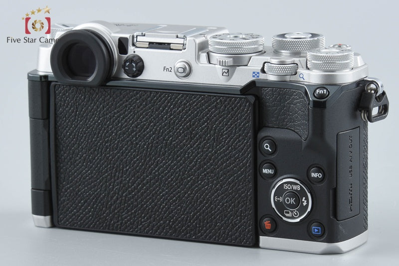"Count 178" Olympus PEN-F Silver 20.3 MP Digital Mirrorless Camera Body w/ Box