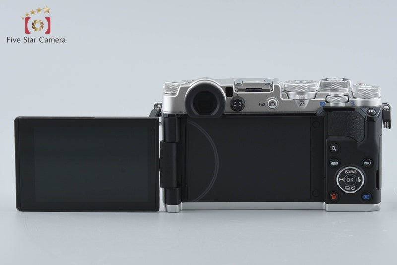 "Count 178" Olympus PEN-F Silver 20.3 MP Digital Mirrorless Camera Body w/ Box