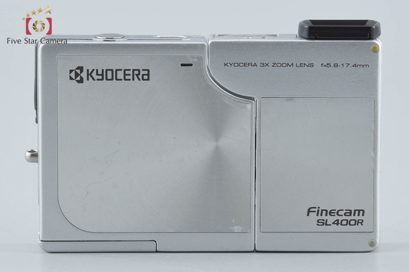 Kyocera Finecam SL400R Silver 4.0 MP Digital Camera