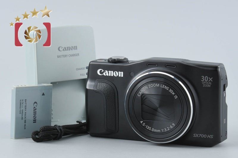 Canon PowerShot SX700 HS Black 16.1 MP Digital Camera