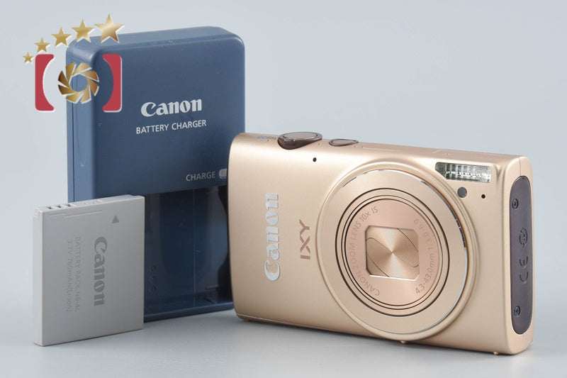 Canon IXY 620F Gold 12.1 MP Digital Camera
