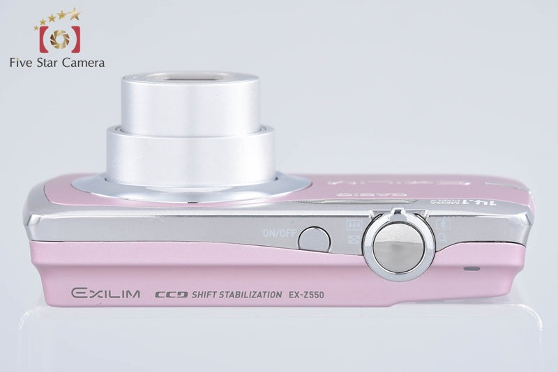 Casio EXILIM EX-Z550 Pink 14.1 MP Digital Camera w/ Box