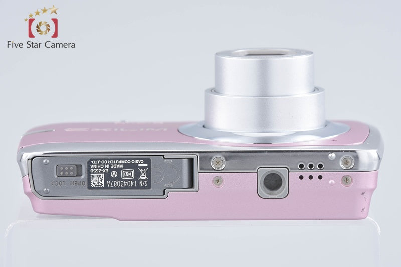 Casio EXILIM EX-Z550 Pink 14.1 MP Digital Camera w/ Box