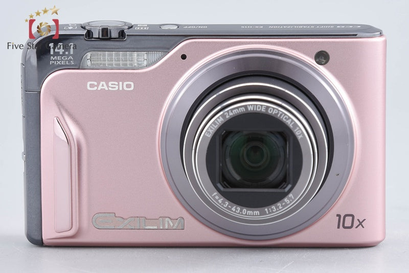 Casio EXILIM EX-H15 Pink 14.1 MP Digital Camera w/ Box