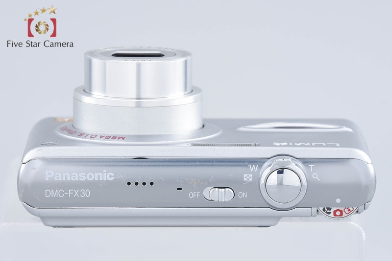 Panasonic LUMIX DMC-FX30 Precious Silver 7.2 MP Digital Camera