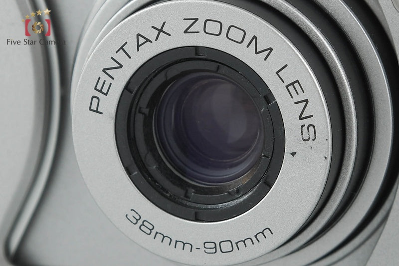 Pentax ESPIO 90MC Silver 35mm Point & Shoot Film Camera