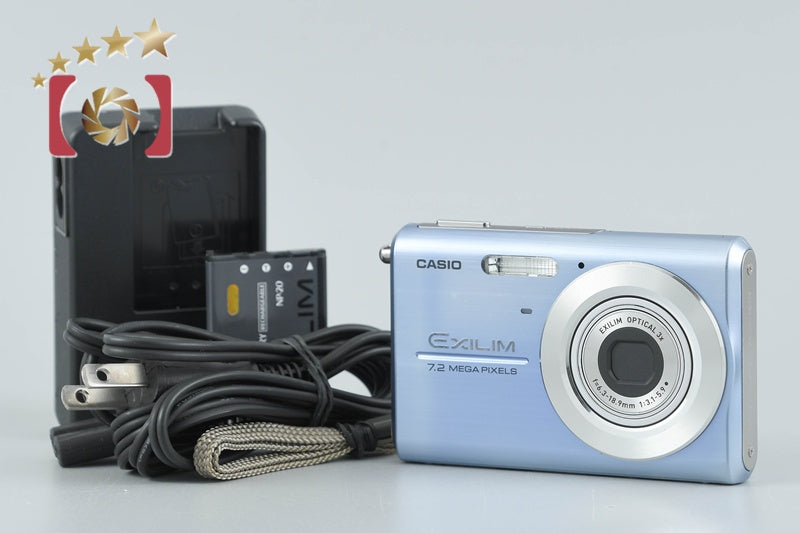 Casio EXILIM EX-Z75 Blue 7.2 MP Digital Camera