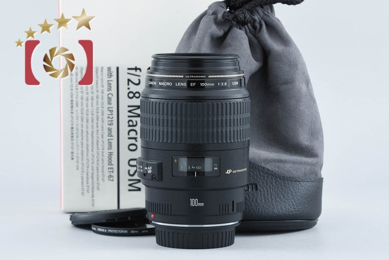 Canon EF 100mm f/2.8 MACRO USM w/ Box