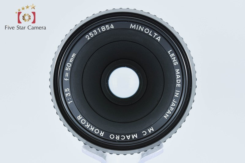 Minolta MC MACRO ROKKOR 50mm f/3.5