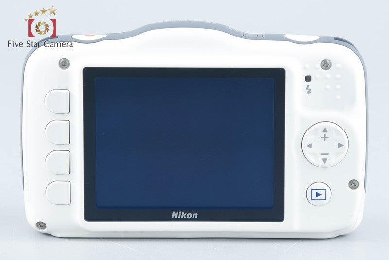 Nikon COOLPIX S32 White 13.2 MP Digital Camera