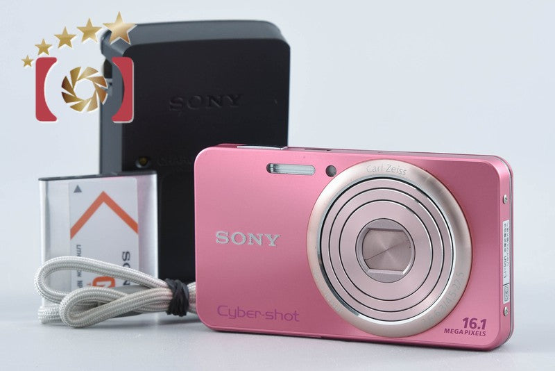 Sony Cyber-Shot DSC-W570 Pink 16.1 MP Digital Camera [Japanese Language Only]