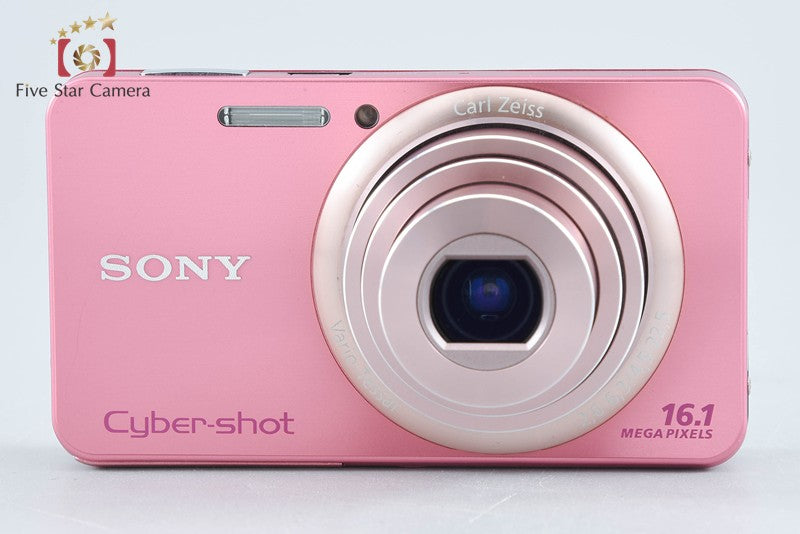 Sony Cyber-Shot DSC-W570 Pink 16.1 MP Digital Camera [Japanese Language Only]