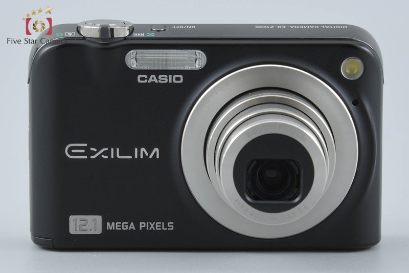Casio EXILIM ZOOM EX-Z1200 Black 12.1 MP Digital Camera w/ Box