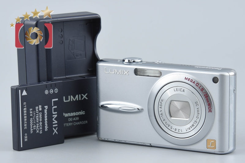 Panasonic LUMIX DMC-FX30 Precious Silver 7.2 MP Digital Camera