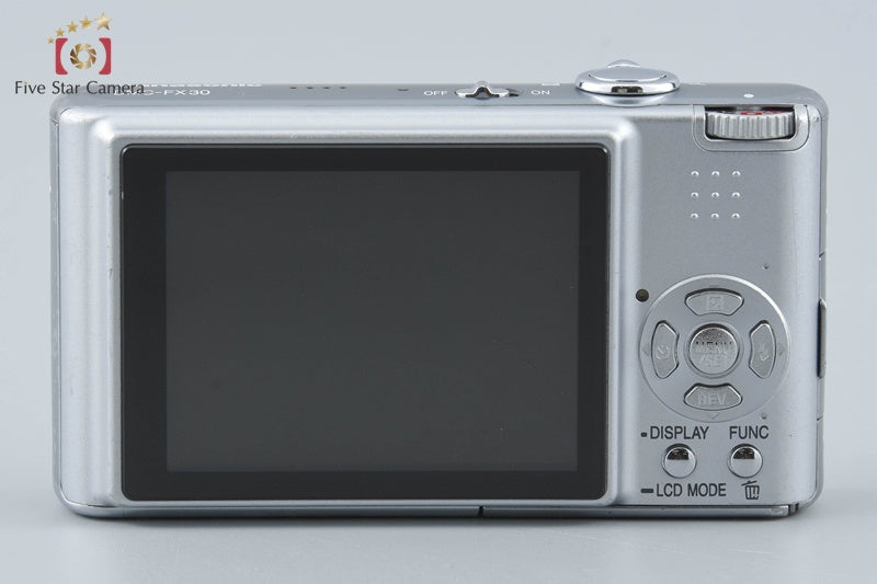 Panasonic LUMIX DMC-FX30 Precious Silver 7.2 MP Digital Camera