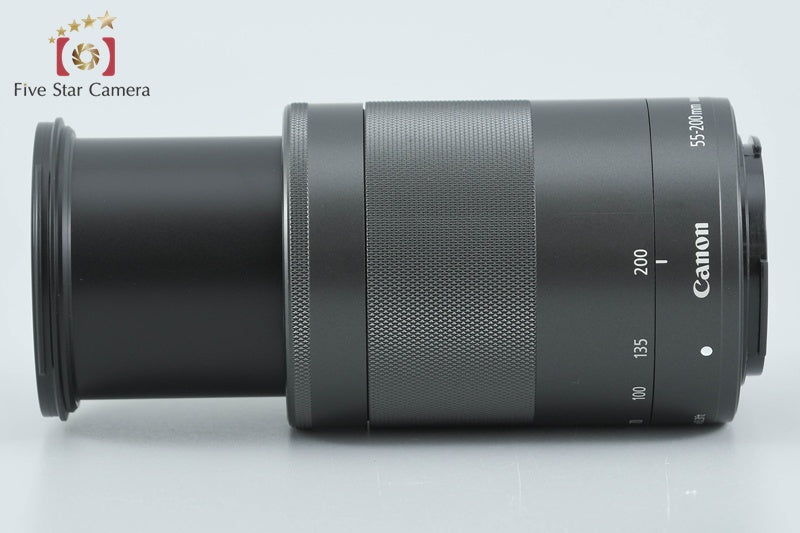 Canon EF-M 55-200mm f/4.5-6.3 IS STM Black