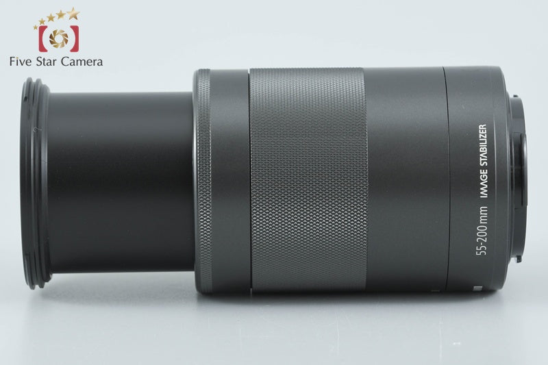 Canon EF-M 55-200mm f/4.5-6.3 IS STM Black