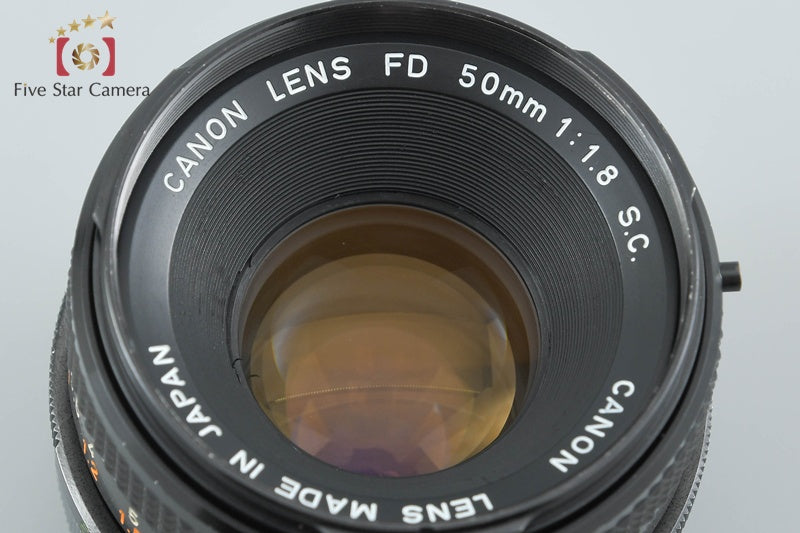 Canon FD 50mm f/1.8 S.C.