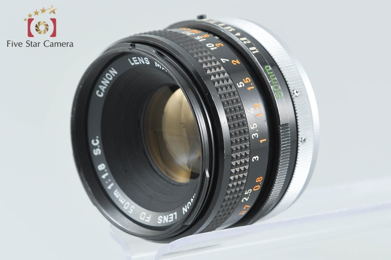 Canon FD 50mm f/1.8 S.C.