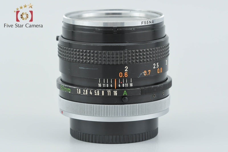 Canon FD 50mm f/1.8 S.C.