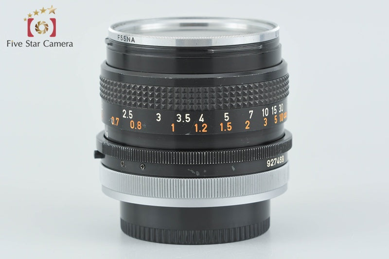 Canon FD 50mm f/1.8 S.C.