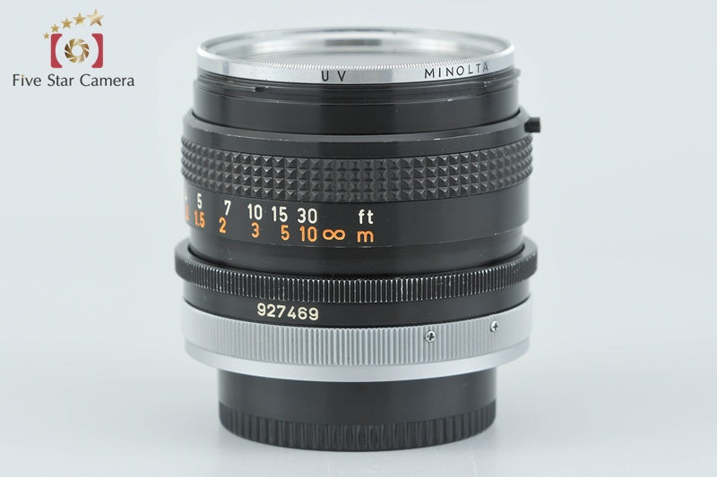 Canon FD 50mm f/1.8 S.C.