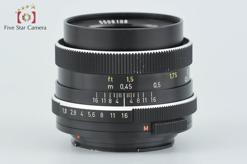 Carl Zeiss Planar 50mm f/1.8 for Rollei QBM Mount