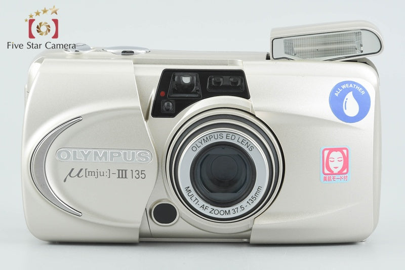 Olympus μ[mju:]-III 135 35mm Point & Shoot Film Camera