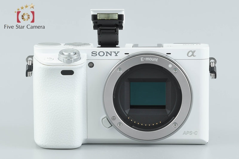 Sony Alpha α6000 ILCE-6000L White 24.3 MP 16-50 Lens [Multiple Languages]